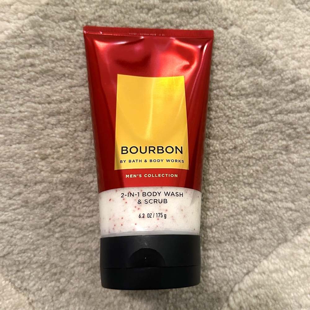 Bath and Body Works Bourbon Body Scrub Mens Collection Limited Edition BBW B&BW